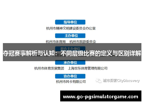 夺冠赛事解析与认知：不同层级比赛的定义与区别详解
