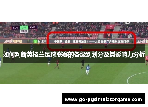 如何判断英格兰足球联赛的各级别划分及其影响力分析